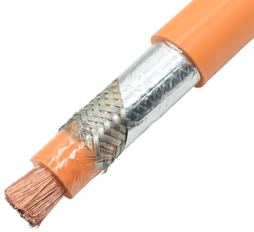 Cavo elettrico a 2 poli, Cavo di ricarica for veicoli elettrico 25 mm 35 50 quadrato con batteria schermata Sistema ad alta tensione Picchetto Linea(25mm2)