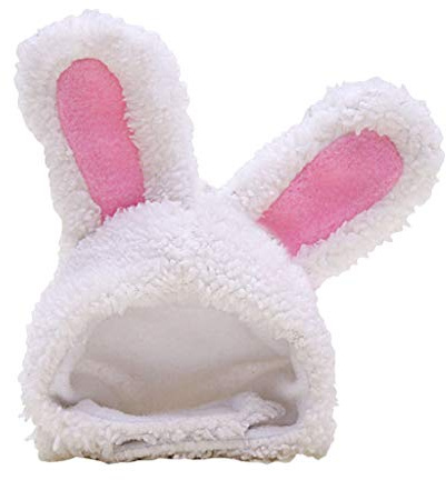 Kfwfuaee Cerchietto per cuccioli di gattino per animali domestici, per feste di Halloween, divertente cane per berretto, cappello con orecchie in peluche e giocattoli per cani
