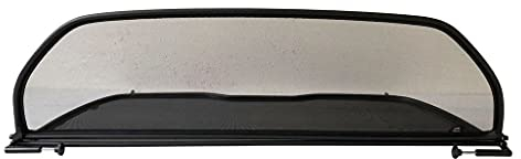 PureWind Windschott kompatibel mit Rover Evoque Baujahr 2015-2019 (Schwarz) – Windschott Universal mit Schnellverschluss inkl. Tasche