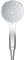 Mira Showers Moto 5 Spray Shower Head, 110 mm, Chrome 39181W-CP