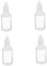 FRCOLOR 4pcs Human Hair Front Lace Wig Glue Removal Effortless Wig Bond Glue Remover Spray 30ml