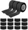 15 rotoli di bendaggio autoadesivo, 2,5 cm x 4,5 m, bendaggio cohesive, bendaggio elastico, bendaggio per cerotti, bendaggio adesivo, per sport, polso, polso, gatto, cane, cavallo