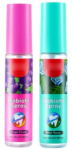 Spray per la cura orale,Spray Buccal Alito Extra Fresco,Spray per l'alito fresco,Spray rinfrescante per l'alito,Spray per la respirazione orale,Spray per la respirazione orale, 2 pezzi