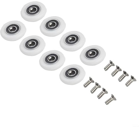 Ersatzrollen für Duschkabinen, 25 mm, 8 Stück