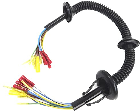 Partsline Kit Réparation Fiche Faisceau Électrique de Coffre Hayon Arrière compatible avec Série 3 (E46) BERLINE COUPÉ - Réf 61128387186 61126939478