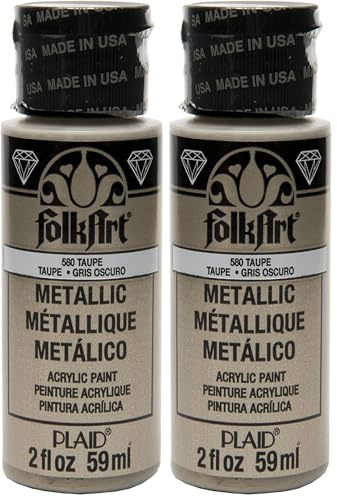 FolkArt Acrylic Paint, Brown Mole, 2 oz (Pack of 2)