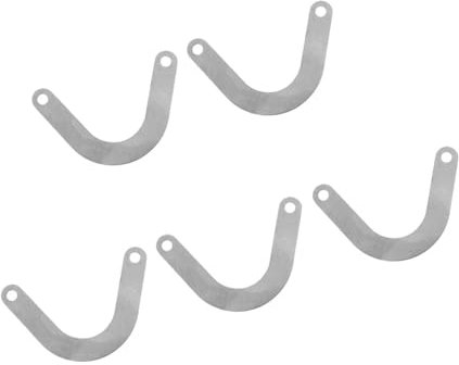 RiToEasysports Set di Accessori per Placca di Valvole per un Efficace Compressore D'aria Metallico per la Parte di Scambio a 5 Pc per la Durata della Durata della Conservazione Ottimizzata a 59 Mm