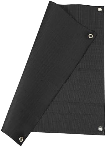 HEMOTON Red de Protección para Tiro 2 Mm Grosor, Red de Parada de Flechas Negra 50x50 Cm, Tope Receptor de Flechas para Campo de Tiro y Práctica en Patio Trasero
