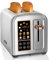SEEDEEM Toaster 2 Slice, Stainless Steel Bread Toaster with Touch LCD Display,6 Bread Selection, 7 Shade Settings, 1.5'' Extra Wide Slots Toaster with 3 Basic+More Time Functions