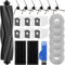 Accessoires pour Dreame X40 Ultra Complete/ L40 Ultra/ X40 Master Aspirateur Robot, 1 Brosse Principale, 6 Sacs à Poussière, 6 Serpillere, 2 Filtres, 6 Brosse Latérale, 1 brosse de Nettoyage