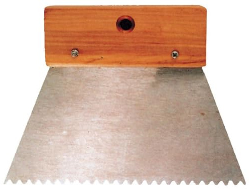 12PZ SPATOLA DENTATA CM.18 Nextradeitalia