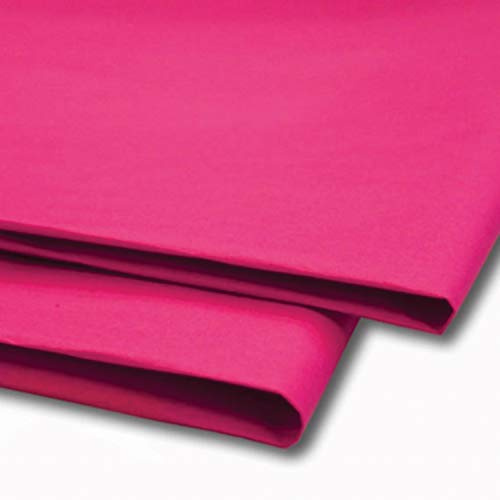 Sabco - Tissue Paper 100 Sheets, Gift Wrap, Mg and Acid Free, 20 X 30 Size, Wrapping Decorative Sketch and Cutting Paper for Art Craft & Packing. – Cerise/Pink