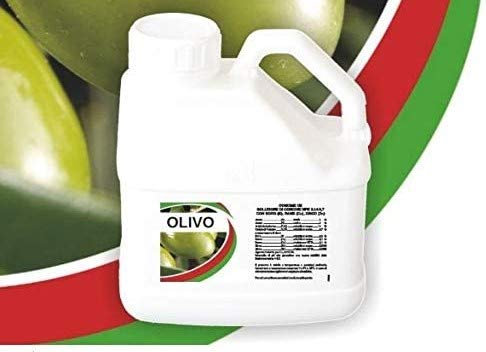 Bio A.L.T. Concime Olivo liquido con azoto fosforo e potassio specifico fertilizzante per olivo migliora la crescita delle colture in giardino o appartamento in esterno e in vaso (3 litri)