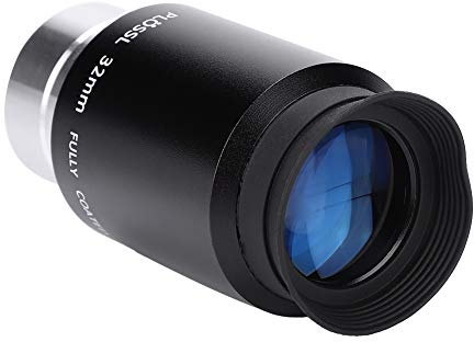 Plossl Okular 32mm, Astronomie Plossl Teleskoplinsenokular Mehrfach beschichtet mit 1,25 Filtergewinde