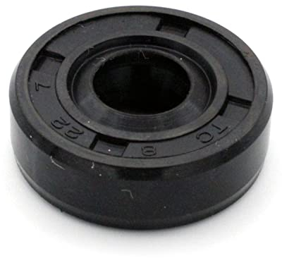 Parts and Parts Radialwellendichtring 8x22x7mm, AS/TC/BASL/WAS, DIN 3760 Simmerring, NBR 70, hitze & chemikalienbeständig, ideal für Motoren, Pumpen, Getriebe & industrielle Anwendungen