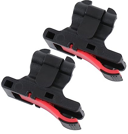 Homoyoyo Chicken-eating Artifact Game Controller Für Handy Fps Einstellbare Klemmen Kupfer-induktion Schnelle Reaktionsauslöser Schwarz-rot Mobile Shooting Assistenz