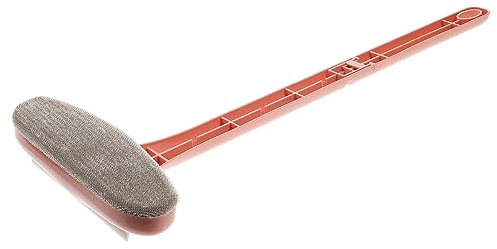 minkissy Pink Stuff Window Cleaner Long Handle Brush Window Cleaning Tool Extendable for Home Cleaning