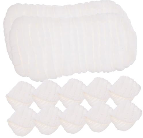 ifundom 10pcs Cotton Diaper Liners Washable Inserts for Newborn to Soft Breathable Leak