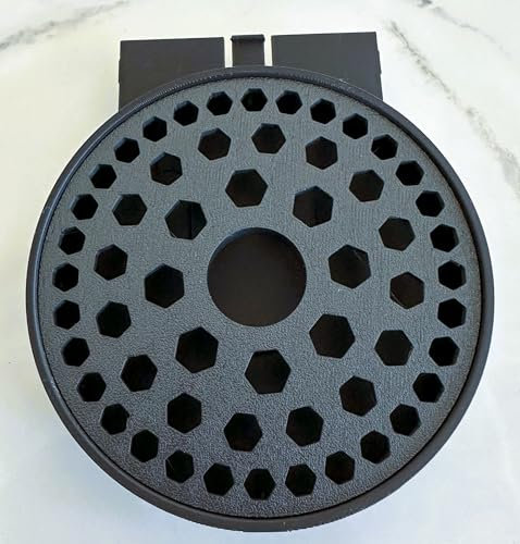 Replacement Drip Tray For Ninja Slushie Machine Hex Bolt Style Black/White (Black)