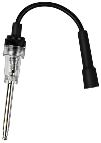 Arvoni Comprobador de Encendido, Probador de Bujías Ajustable, Herramienta de Diagnóstico de Chispas, Comprobador de Bobinas de Encendido para Motores, Coches, Motos y Cortacéspedes