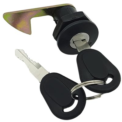 tuwiwol Cerradura Duradera para Maletero Trasero de Motocicleta con Llaves de Repuesto para un Almacenamiento sin Esfuerzo y Compatible con Varios Tipos Almacenamiento. Juego Cerradura para Maletero