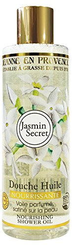 JEANNE EN PROVENCE – Geheimes Jasmin-Duschöl – Reinigt, pflegt & parfümiert – Duschgel für trockene Haut – 95% natürliche Inhaltsstoffe – Hergestellt in Grasse – 250 ml