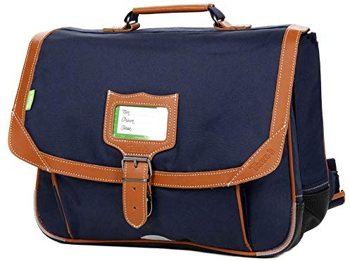 Tann's Les Incontournables Schulrucksack, 38 cm, Blau (Bleu Marine)