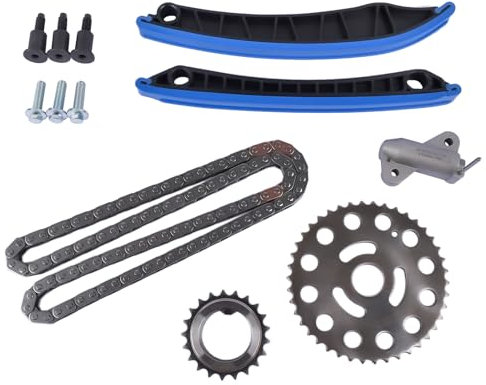 Woosphy Kit catena di distribuzione Sostituzione per ESPACE V KADJAR KOLEOS II TALISMAN TRAFIC III VIVARO B NV300 QASHQAI 1.6 dCi 130C10990R 130C17602R 130C18809R