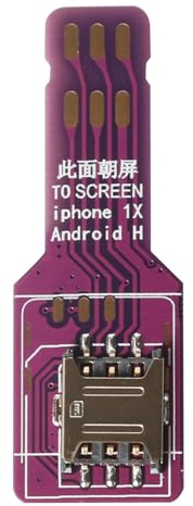 for Apple and Android Phones Quick SIM Card Replacement or Activation External Nano SIM Card Slot for Cell Phones SIM Card Converter Adapter