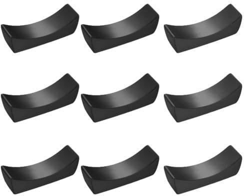 Serenitison 9 Stück Edelstahl Essstäbchenablage,Utensilien Messerbänkchen,Essstäbchen Löffelhalter,wiederverwendbar,Chopsticks Shelves,Halter für Restaurantgeschirr,für Restaurant Hotel Geschirr