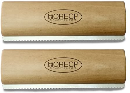 MORECP 2pcs 8in Deshedding Grooming Tool for Horses, Dogs & Cats, Horses Brush Durable Curry Comb for All Hair Types,Pet Hair Removal Tool