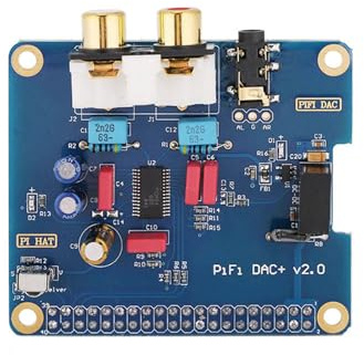 Generic Tarjeta de Digital Interfaz I2S de Chip DAC de Alta Gama para Audiófilos, Compatible con 3 Modelo B, Entusiastas del Sonido HIFI