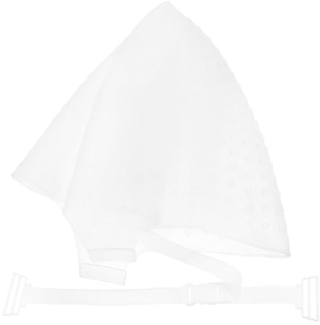 PRETYZOOM Cuffia per Chioma in Silicone con Design Traforato e Ago per Colorazione, Riutilizzabile, Comoda da Indossare per Tintura e Schiariture Professionali a Casa e Salone