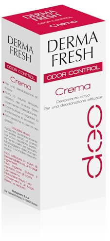 Dermafresh Odor Control, Deodorante Attivo in Crema, Antiodore, 30 ml