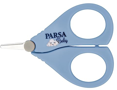 PARSA Baby Nagelschere blau