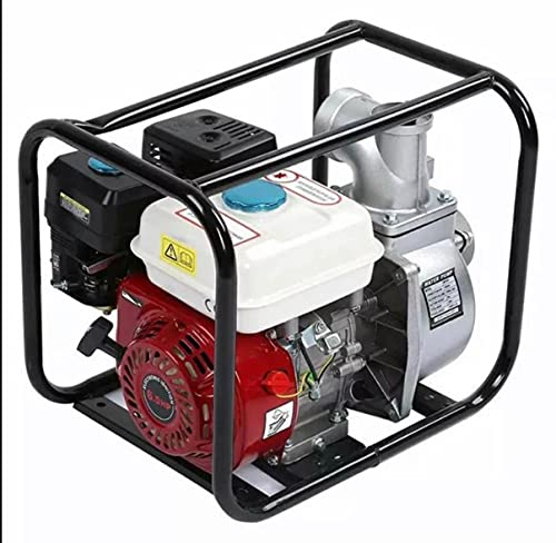 clas Motopompa a Scoppio con Motore 4 Tempi Fino a 1000 Litri al Minuto per Giardinaggio ed irrigazione, Pompa a centrifuga autoadescante a Benzina2