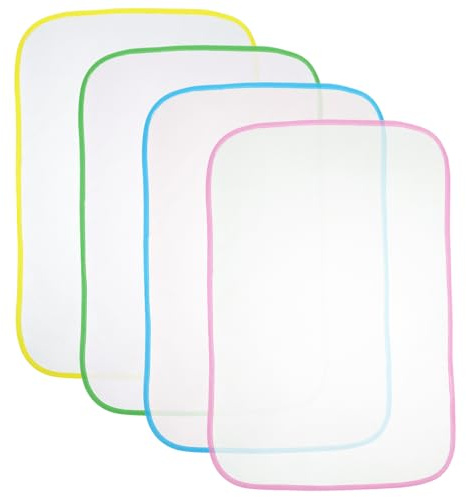 Ajcotahm 4-pack pressduk värmebeständig nätstrykduk för sömnad och strykning 40 x 60 cm skyddande järndyna