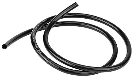 Keenso Tubo di benzina in gomma tubo combustibile, tubo flessibile per motocicletta, tubo di olio di petrolio universale, diametro esterno di 8 mm, diametro interno 5 mm