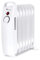 PureMate Oil Filled Radiator 700W, Portable Mini 7 Fin Electric Heater with Adjustable Thermostat and Overheat Protection, Thermal Safety Cut off & Power Indicator Light