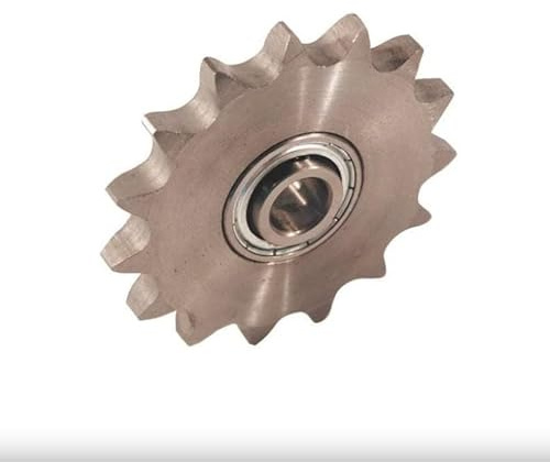 cyclingcolors pignone con cuscinetto ruota tendicatena tensionamento trasmissione a catena ingranaggio, 14 denti 78mm