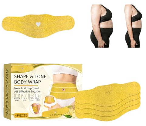 CATOR Cerotto dimagrante, 4 cerotti brucia grassi, favoriscono la combustione del grasso addominale, rassodano la vita, bruciano efficacemente i grassi