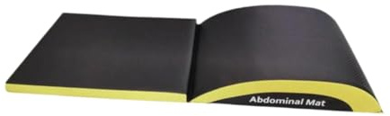 Oshhni Colchoneta para Ejercicios Abdominales, colchoneta Plegable para Abdominales, Protector de coxis, Soporte Lumbar, Entrenamiento Central, Almohadilla