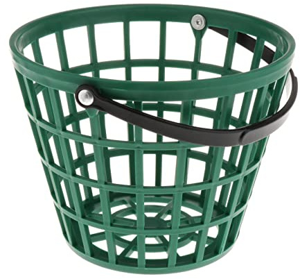 Harilla Golf Organiser Storage Bucket Golfs Range Basket Golf Ball Tennis Ball Basket Egg Collection Carrying Bucket Balls Storage Container with Carry Handle for Outdoor Indoor