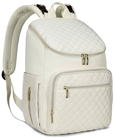 LOVEVOOK Diaper Bag Backpack Large Capacity Baby Bag with Portable Changing Pad, Lightweight Waterproof Multifunction Baby Travel Backpack,Beige