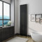 Oval Column Radiator 1800x472mm Black Vertical Radiator Single Column Modern Central Heating Radiators Designer Radiators
