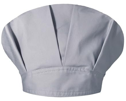 Vhersily 2025 Regalos - Paquete de 1 Sombreros de Cocinero, Sombreros de Cocinero de Algodón, Sombreros de Cocinero Elásticos Ajustables, Sombreros de Cocinero Unisex para Restaurante, Bar, Cafetería
