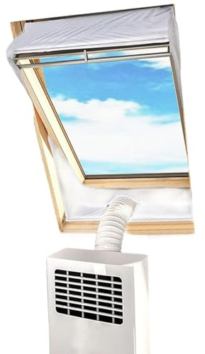 Kit De Sellado De Ventana De Aire Acondicionado, Tela Oxford 210D, Paño De Ventilación De Aire Acondicionado, Kit De Sellado De Ventilación De Ventana Abatible De Techo De CA, Accesorios Universales