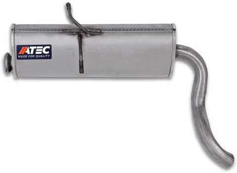 ATEC Germany 1x Silencieux arrière Compatible avec CITROËN BERLINGO/BERLINGO FIRST (MF_, GJK_, GFK_, BERLINGO/BERLINGO FIRST (M_), PEUGEOT PARTNER (5_, G_), PARTNER (5_, G_)