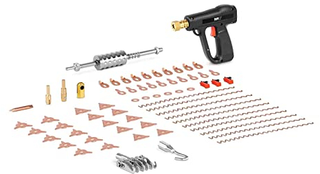 MSW MSW-DA-18 Pistolet À Souder De Soudage Par Points Pour Tire-Clou Creux Poste De Débosselage Redressage (Pistolet à souder, Nombreux accessoires, Pour tire-clou)