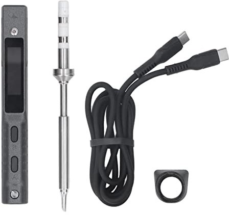 USB TYP C 65 W DC9 Bis 24 V TS101 Smart Lötkolben Temperatur Einstellbar Mini Smart Electric Lötkolben Set One Button Fast Warming